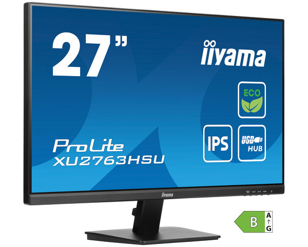 ProLite XU2763HSU-B1 - 27” IPS, Full HD panel with B energy class