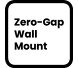 Zero-Gap Wall Mount