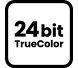 24 bit True Colour